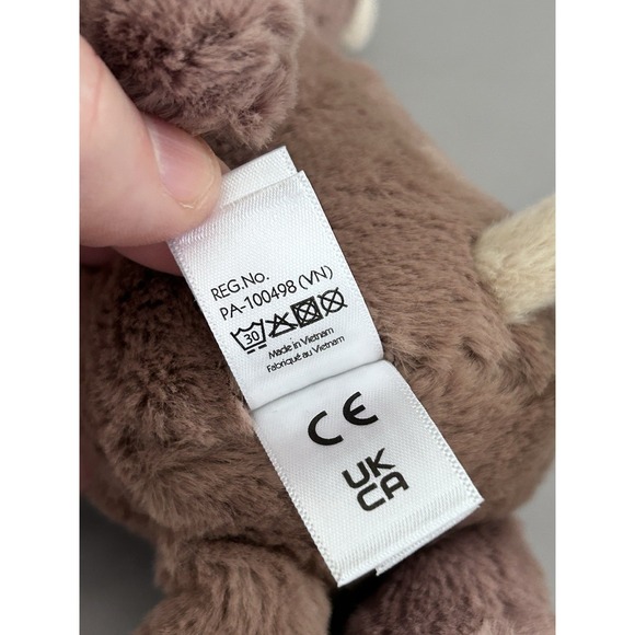 JELLYCAT BASHFUL MONKEY - SMALL  7" 8" Stuffed Animal Plush - Picture 5 of 8